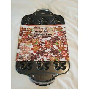 Gingerbread Cookie Molded pan Norpro Gingerbread nonstick